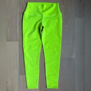 ALO Yoga Bright Lime Leggings